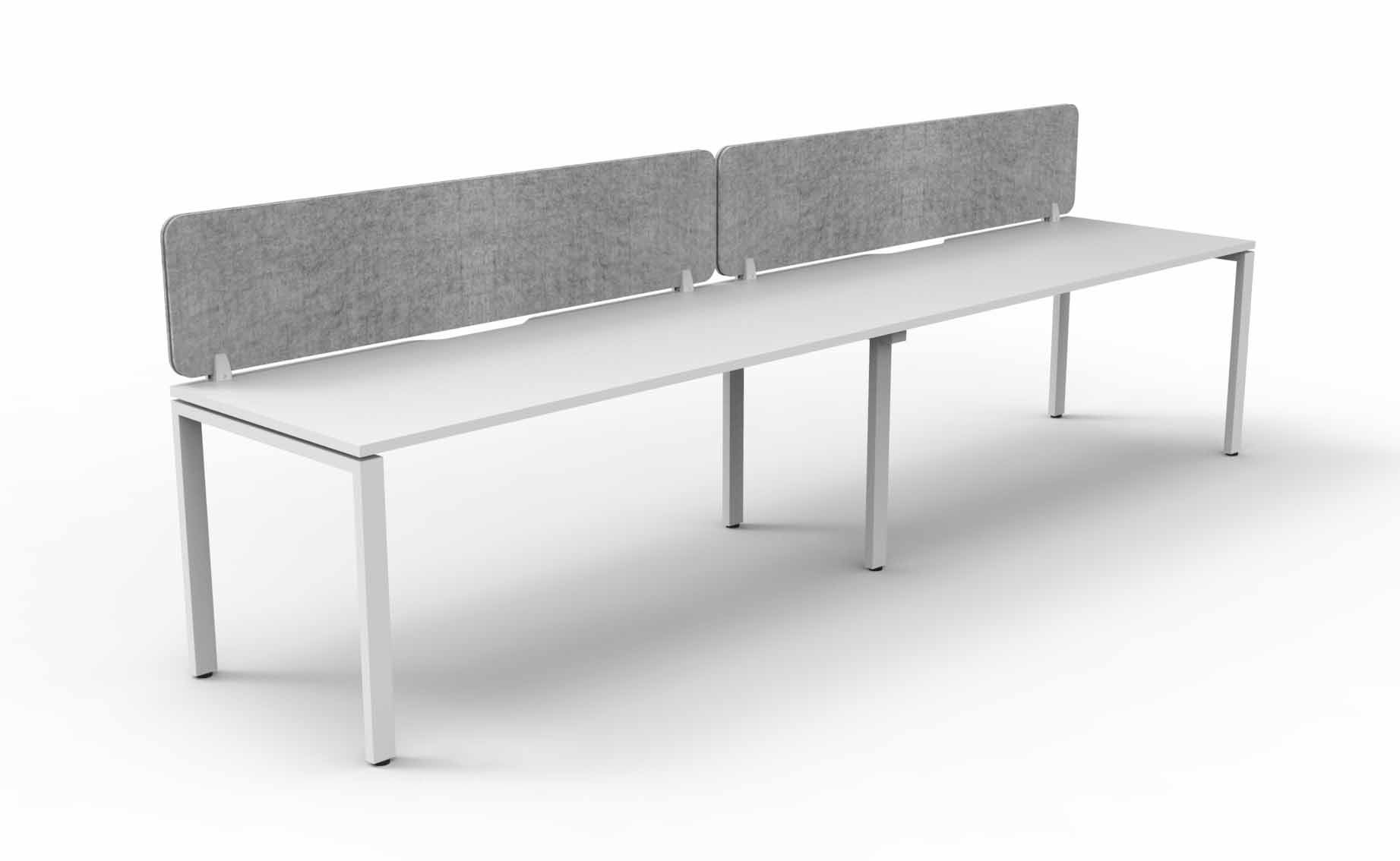 Profile 2 Person Workstation - with Eco Screen